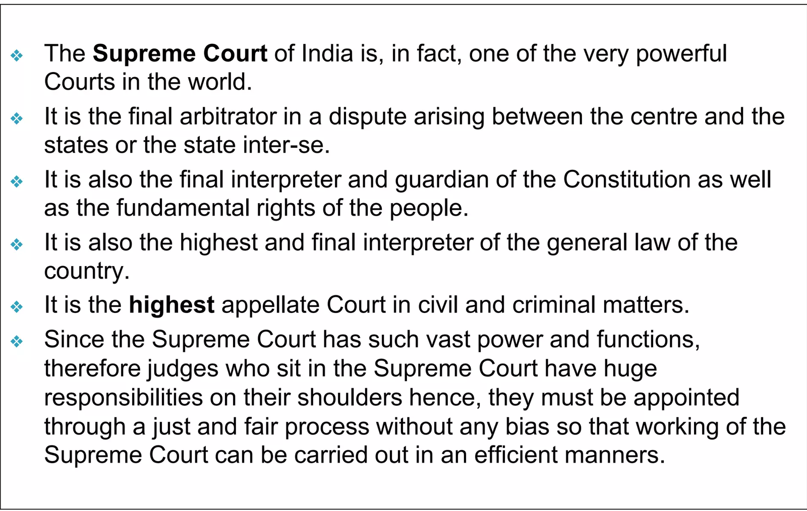 supreme court