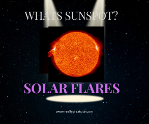 sunspots solar flares