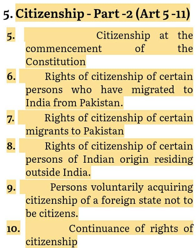 CITIZENSHIP ACT