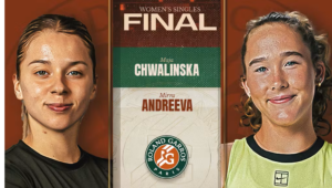 Mirra Andreeva claims first French Open title